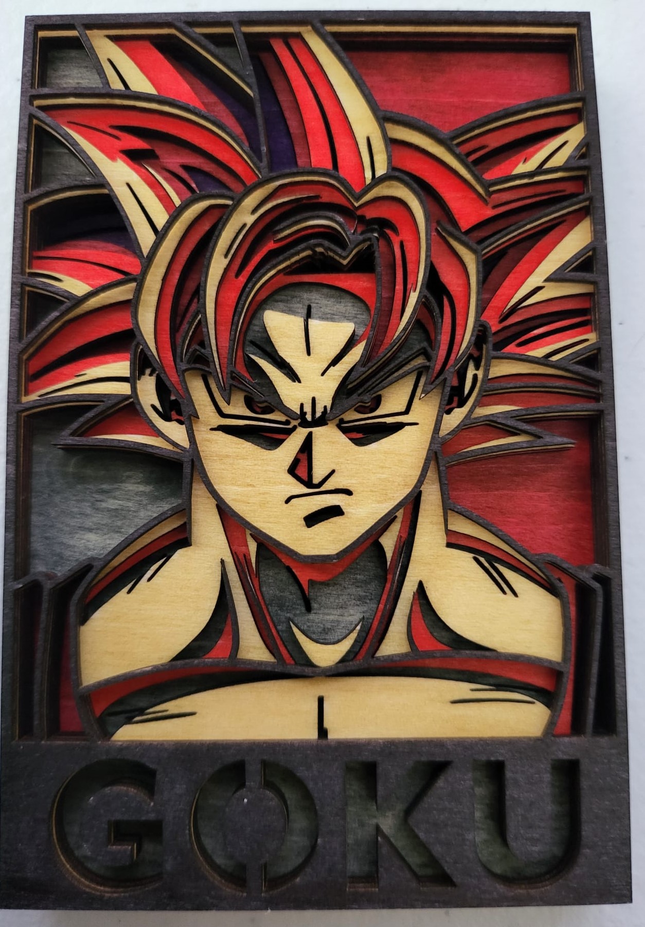 Dragonball Z Goku Layered Design