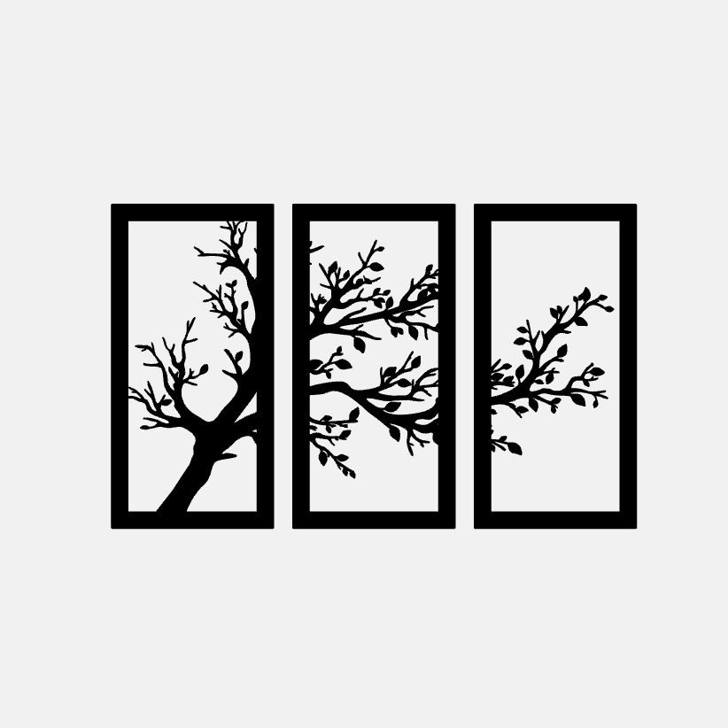 Cherry Blossom Triptych