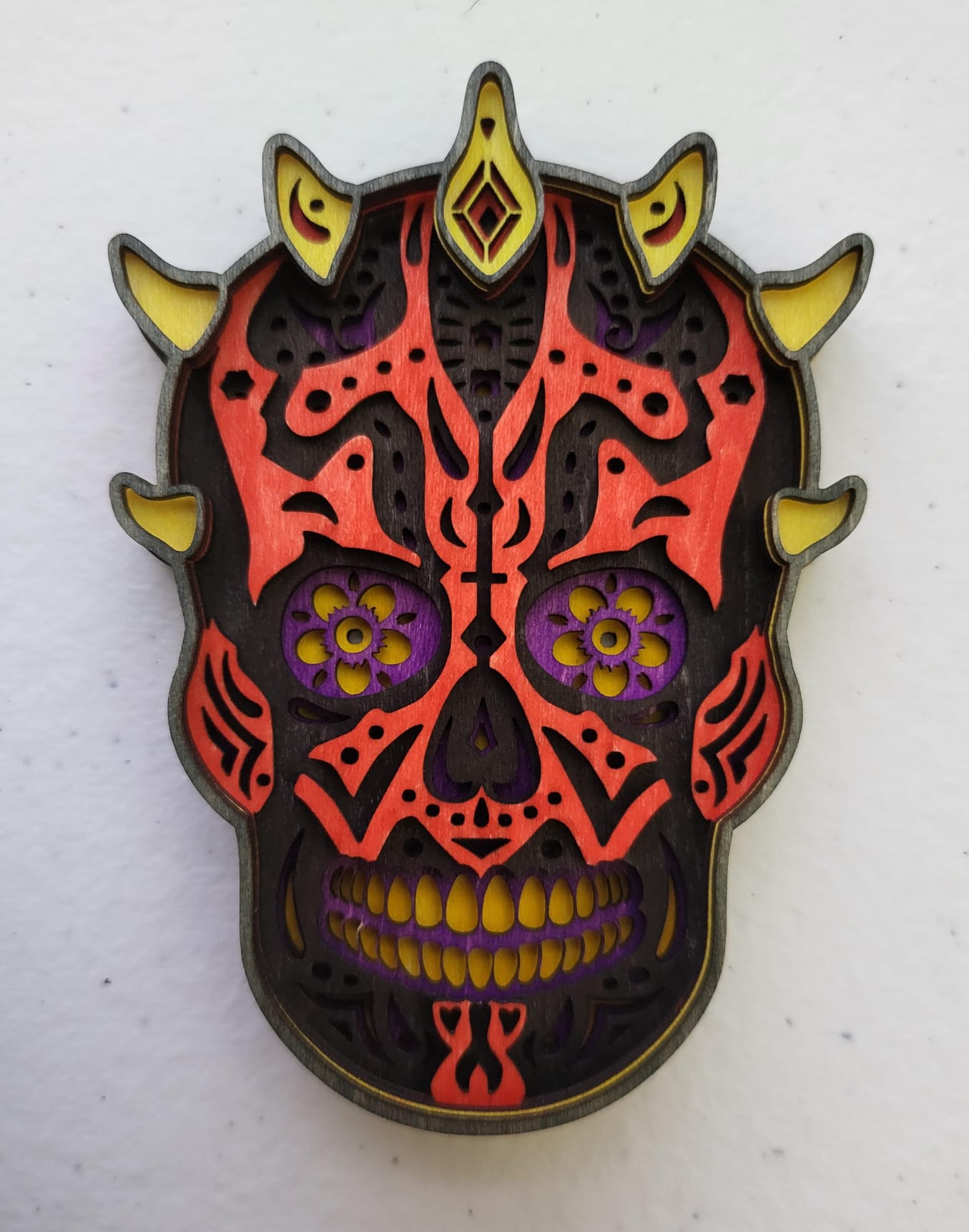 Star Wars Darth Maul Layered Design