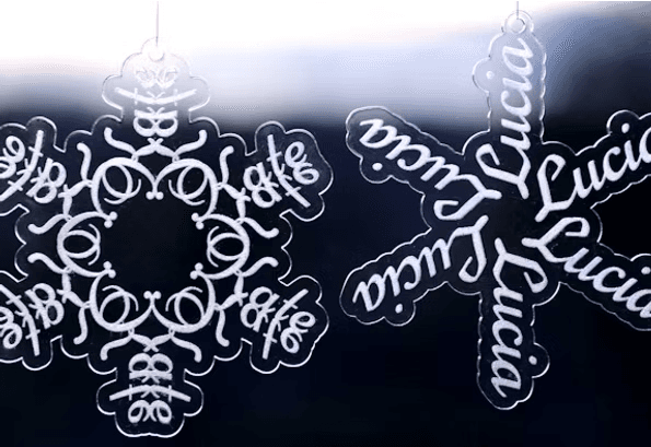 Free Snowflake Ornament Generator